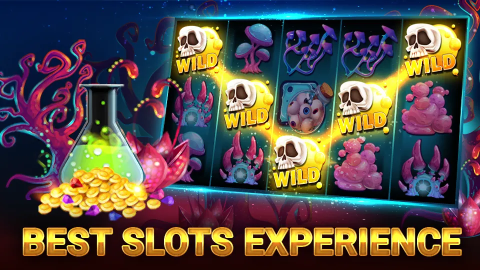 Màn hình trò chơi máy đánh bạc m 99win với biểu tượng nổ hũ và jackpot lớn